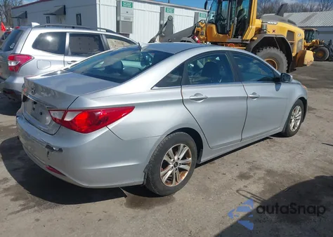 2013 Hyundai Sonata Gls из США, поврежденный, VIN 5NPEB4AC3DH689685